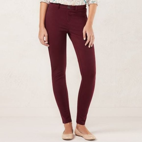 LC Lauren Conrad Pants - Women's LC Lauren Conrad Skinny Knit Pants